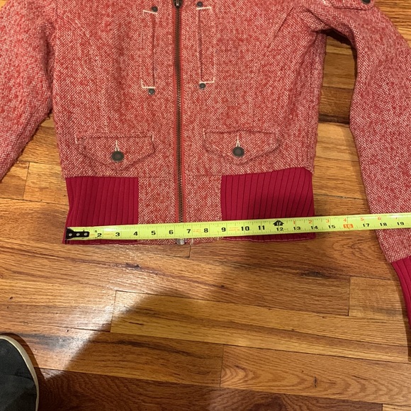 Vintage Twill 22 women’s lined jacket. Size Small. Red tweed. Y2K - Picture 7 of 7
